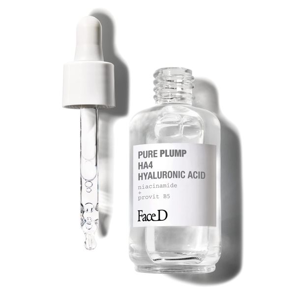 Face D Pure Plump, Serum mit HA4 Hyaluronsäure mit Straffungseffekt, 50 ml