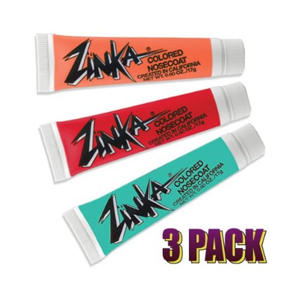 Zinka 3 Pack - Red/Orange/Teal