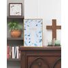 UK Greetings Confirmation Card for Grandson With Envelope - Blue Leaf Design