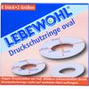 LEBEWOHL Druckschutzringe oval, 8 St. Pflaster