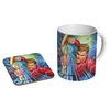 profiles The Six Million Dollar Man - Ceramic Coffee Mug + Coaster Gift Set