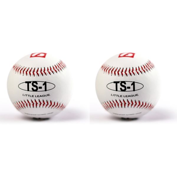 BARNETT TS-1 Training Baseball 9 Inches, White, 2-Piece