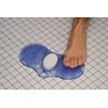 Non-Slip Therapeutic Bath Mat with Foot Cleaner