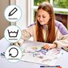 eatsleepdoodle colour & learn butterfly placemat to go