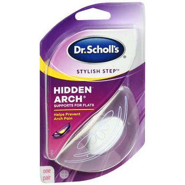 Dr. Scholl's Stylish Step Hidden Arch Supports For Flats - 1 pair, Pack of 3