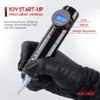Mast Archer Wireless Tattoo Machine Rotary Pen Style Supply Coreless Motor 2,000mAh Battery Power (3.5mm Stroke Black)