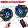 Waterproof Bluetooth Amplifier Motorcycle ATV Speakers Stereo Audio Radio System