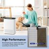 4 Pack APH3000 Replacement Filter Compatible with KNKA APH3000 Air Purifier