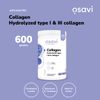 Osavi Collagen Peptides - Hydrolyzed Type 1 & 3-600 grams