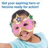Baker Ross EF624 Star Hero Masks, Paper, 6 Pack,White