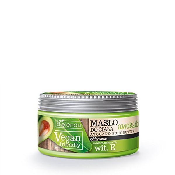 BIELENDA VEGAN FRIENDLY AVOCADO pflegende Körperbutter mit Vitamin E 250 ml