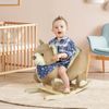 Indoor Childrens Swaying Bear Animal Chair Play Toy for Kids 18-36 Months Old