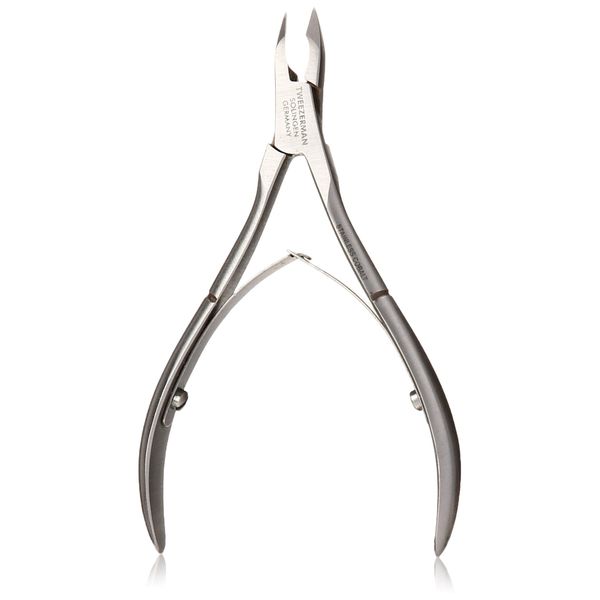 Tweezerman Medium Cobalt Stainless Cuticle Nipper 1/2 Jaw