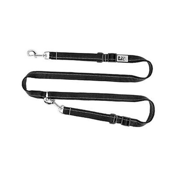 RC Pets 3/4" Primary Collection Active Dog Leash 3/4" Wide Black