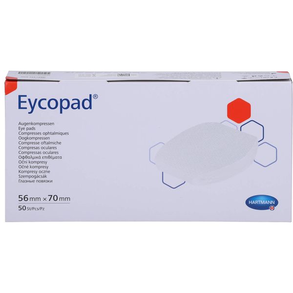 EYCOPAD AUGEN 56X70 UNSTER, 50 St KOM