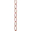 B&P Lamp® Copper Finish 8 Gauge Oval Chain