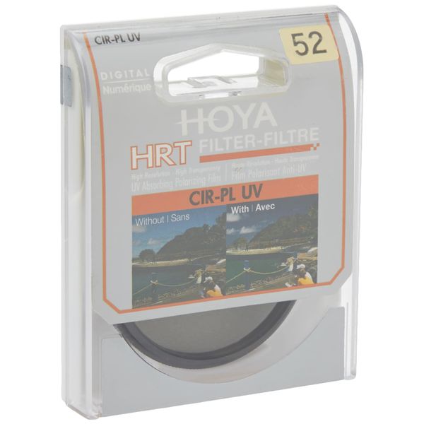 Hoya 52mm Circular Polarizing and UV HRT Screw-in Filter