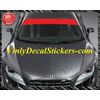 Silver Vinyl Decal Stickers Windshield Eyebrow Sunstrip 10" X 70"