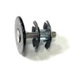 FSA Unisex's Star Nut Assembly 1.1/8 Headset Compressor, Black, 1.1/8-Inch