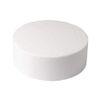 Culpitt 8" x 2" Round Cake Dummy, Square Edge Cake Form, Separator, For Practice or Displays, Smooth Polystyrene