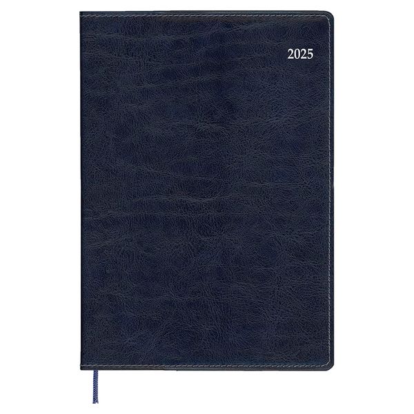 Daigo E8832 2025 Planner, Appointment, Monthly Block, Navy, Starts March 2025