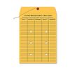 Quality Park 1-Side Print Inter-Department Envelopes, String-Tie, Brown Kraft, 9 x 12, 100 per Carton, (63462)