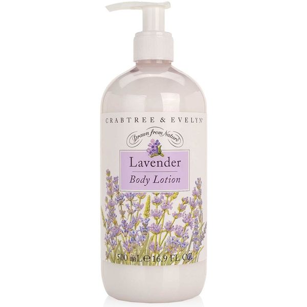 Crabtree & Evelyn Body Lotion, Lavender, 16.9 Fl Oz