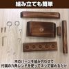 Felimoa Ring Toss Game Table Game Wooden Easy Assemble Ring Toss Ring Shot Game