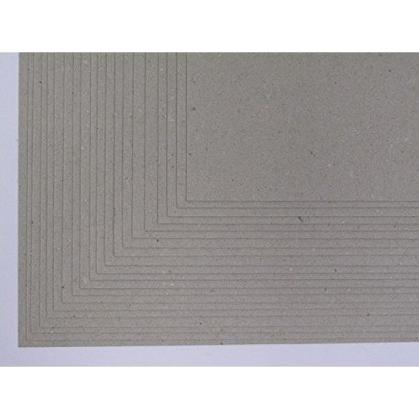 20 x A4 Greyboard Craft Card 500mic