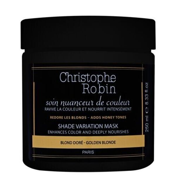 Christophe Robin Shade Variation Nourishing Hair Mask Golden Blonde 8.33 Ounces