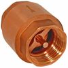 3/4 Inch Internal Thread Check Valve Brass with Pipe Female Thread, Valve Cone Brass