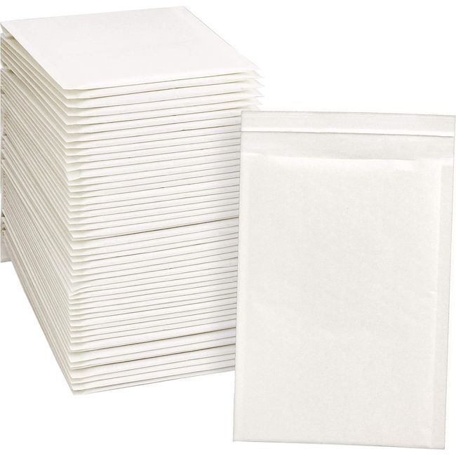 AdHoc 50 Bubble Mailers for One DVD Tall Case, 50 Count