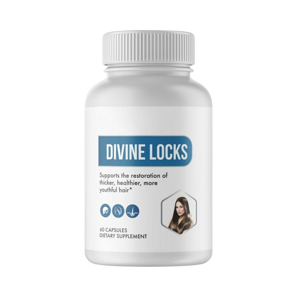 Divine Locks Capsules Natural Hair Support Supplement- 60 Capsules