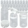 20ml Empty Paint Pots Container for Ink Glue Glitter Craft (25 Pack)
