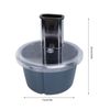 Food Processor Accessory Food Processor Container Cutter Kit Vegetable Cutter Attachment for TM5 TM6