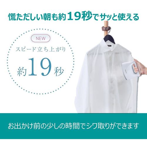 Panasonic NI-FS570-PN Clothing Steamer, 360° Steam, Pink Gold Tone