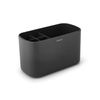 Brabantia Renew Collection Plastic Bathroom Caddy, Dark Grey, One Size