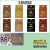 MINA eyebrow Henna Dark Brown Regular Pack & Coloring Kit