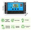 20 Watts Solar Panel Kit 100A 12V Battery Charger w/ Controller Caravan Boat RV