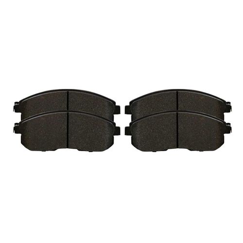 South Mud Bay 4pcs Disc Brake Pad Kit Set Front Left Right Black Ceramic Slotted Compatible with Nissan Altima/Cube/Juke/Maxima/Sentra / 350Z 7.2 in-Depth