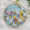 Corinne Lapierre Dawn Chorus Felt Appliqué Hoop Kit