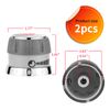 TERGTIRY 2 Pieces New 40255403 Sear Control Knobs Compatible with Weber Genesis 330 Grills 2 inch sear knobs Genesis Series (2012-2014)
