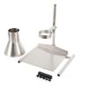 Stainless Steel Funnels ​with Support Stand Dispensing Funnel for Powder Paste