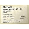 Rexroth 3842242131 Heavy Duty Hinge 2 Pack