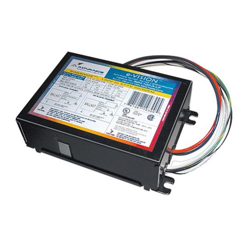 Advance IMH100DBLS-M - 100 Watt - Electronic Metal Halide Ballast - ANSI C90/M90 M140 C191-120/277 Volt - Power Factor 90 - Max. Temp. Rating 185 Deg. F - Bottom Feed Mounting With Studs