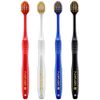 Ebis Premium Care Toothbrush, Toothbrush, 6 Rows, Compact, Especially Soft, Set of 3, Assorted Colors