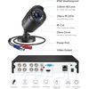 ZOSI H.265+ 5MP DVR 1080P Outdoor CCTV Security Camera System Motion Detection