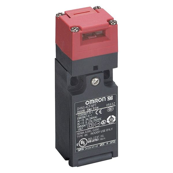 Omron Industrial Automation Switch, Dpst-Nc/spst-No, Screw - D4NS-4CF-NPT
