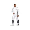 Leibwächter Work Vest - Robust & Breathable Craftsman Vest for Work & Crafts - Stretch Fabric - Reflective Details, White, L