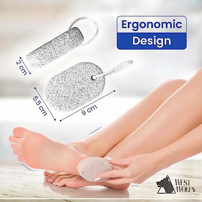 Pumice Stone Feet Hard Skin Remover Foot Scrubber for Dead Skin